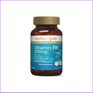 Hog Vitamin B6 200mg 60t