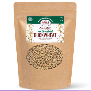 2die4 Activated Organic Buckwheat 300g