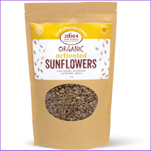 2die4 Activated Org Sunflower Seeds 300g