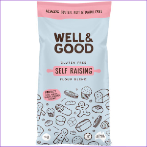 Well & Good Self Raising Flour 1kg