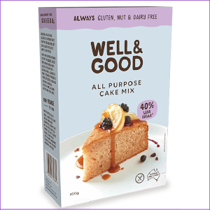 Well & Good All Purpose Cake Mix 400g