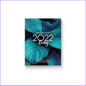 Affirmations 2022 Blue Diary
