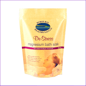 Byron Bay Mag Bath Salts De Stress 600g