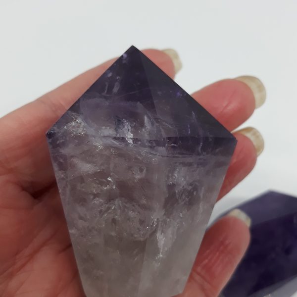 Crystal Amethyst Point Extra Large