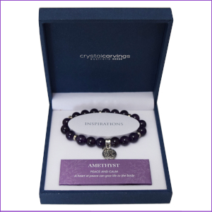 Bracelet Tree Of Life Amethyst 10mm