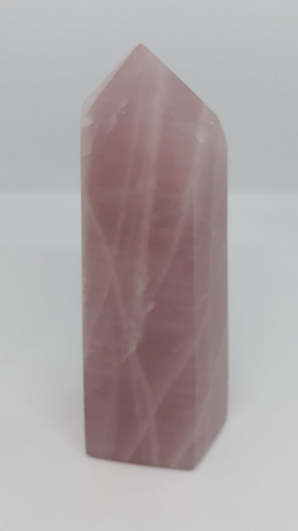 Crystal Rose Quartz Point Large