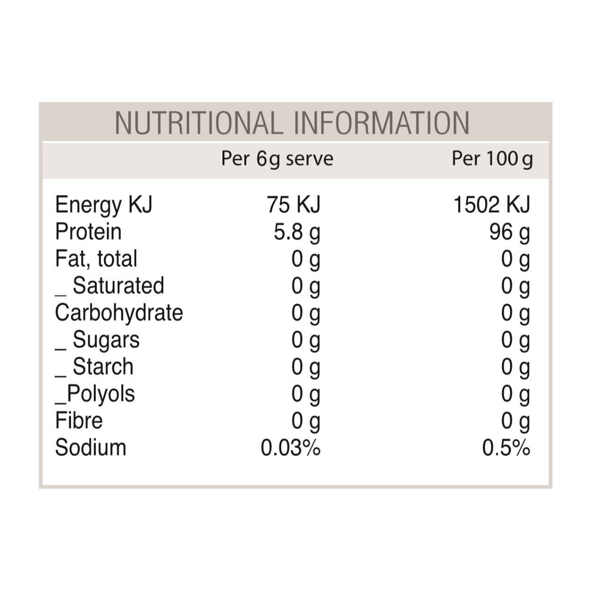 Gelatin Health Beef Collagen Joints 450g