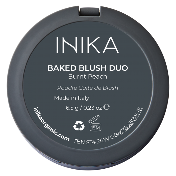 Inika Baked Blush Duo Burnt Peach