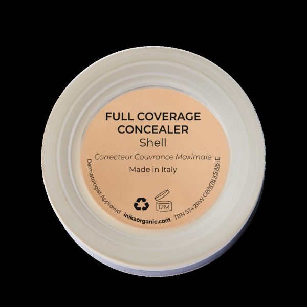 Inika Full Coverage Concealer Shell