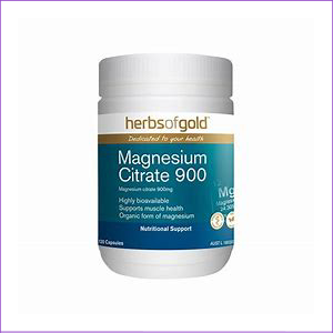 Hog Magnesium Citrate 900mg 120 Caps