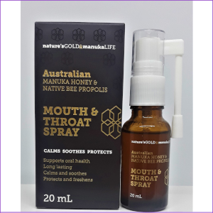 Natures Gold Mouth & Throat Spray 20ml