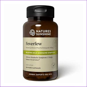 Nature's Sunshine Feverfew 340mg 100c