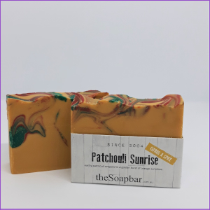The Soap Bar 125g Patchouli Sunrise