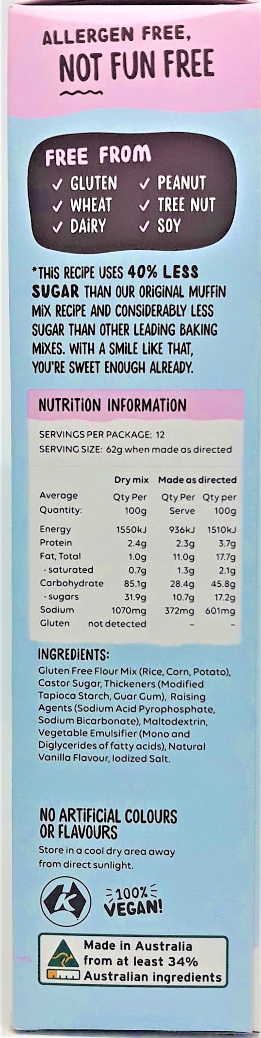 Well & Good Multipurpose Muffin Mix 400g
